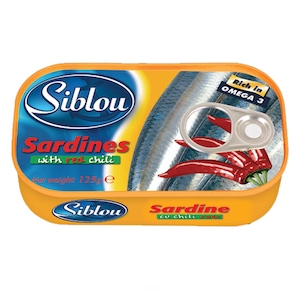 Siblou Sardines With Red Chili 125GR