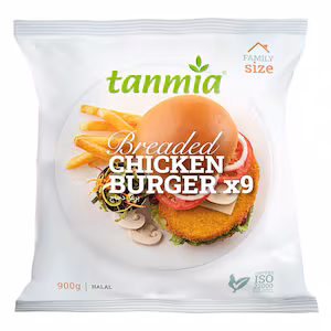 Tanmia Breaded Chicken Burgers 900GR