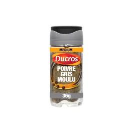 Ducros Poivre Gris Moulu Jar