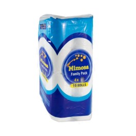 Mimosa Toilet Tissues Family Pack 2ply