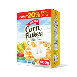 Poppins Corn Flakes + 20% Free