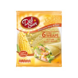 Deli Sun 6 Corn Tortt.Wraps 24Cm