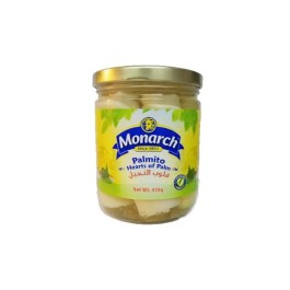 Monarch Palmito Whole Glass Jar