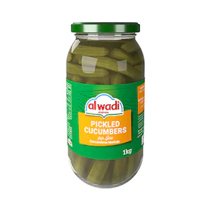 Al Wadi Al Akhdar Pickled Cucumbers 1KG