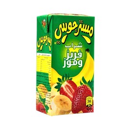 Mr. Juicy Strawberry Banana Juice