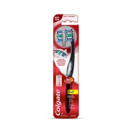 Colgate Tooth Brush 360 Advanced Optic White 1+1