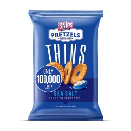 Snips Pretzels Thins Salt