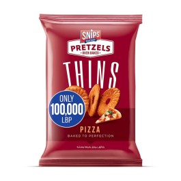 Snips Pretzels Thins Pizza
