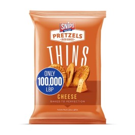 Snips Pretzels Thins Cheese