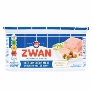Zwan Beef Luncheon Meat With Olives 200GR
